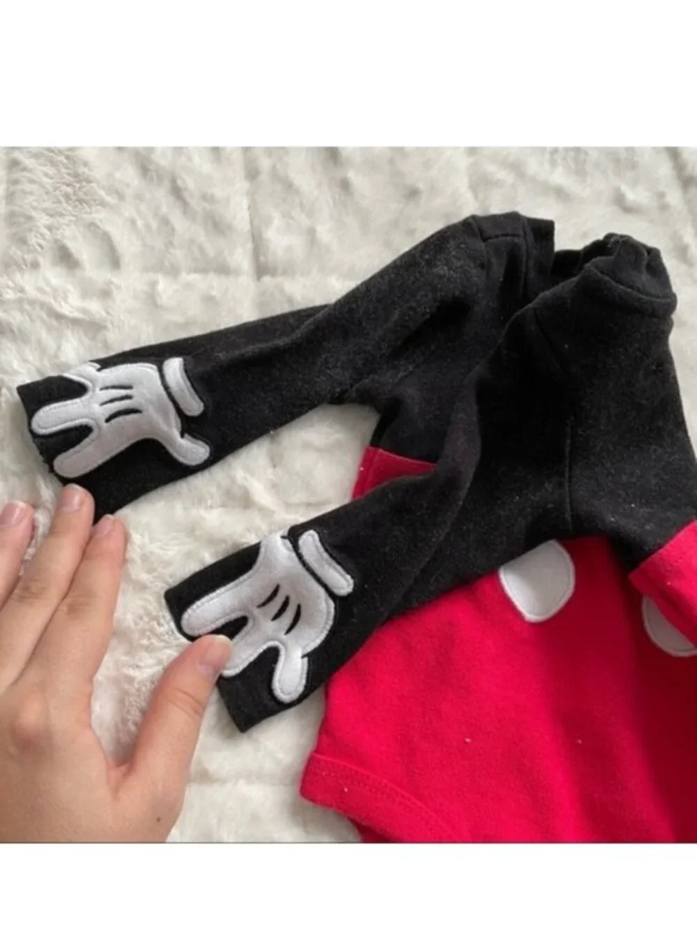 Disney Baby | Mickey Mouse Costume Bodysuit for Baby | Size 3-6 Months